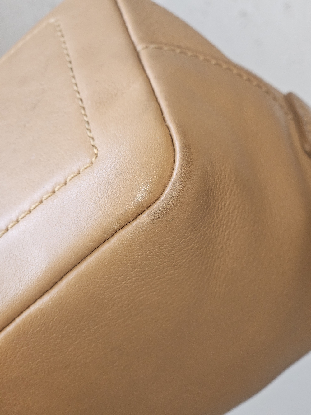 Vintage Coach Tan Leather Shoulder Hobo Bag - Picture 7 of 16